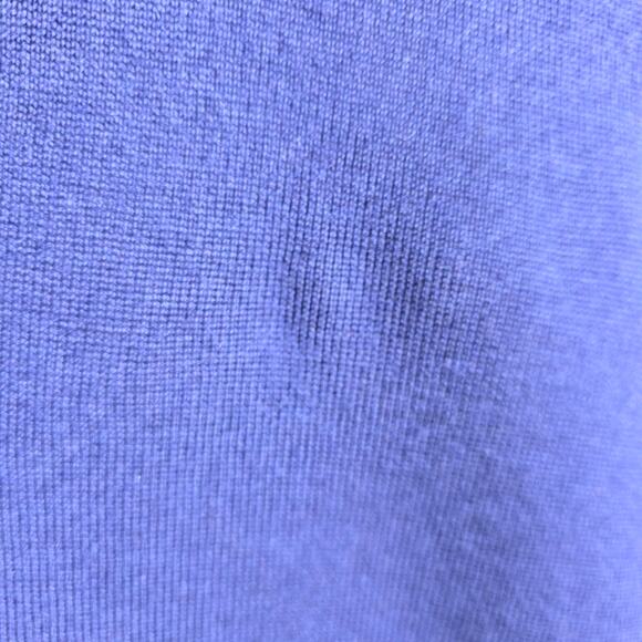 J.Crew Collection SzSm Shawl Bonded Wool Popover Navy Side Zips Sweater Simple - Picture 9 of 16